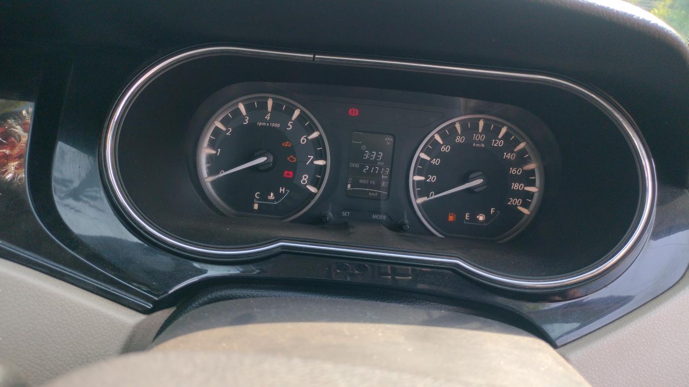 2014 Tata Zest XT PETROL, Petrol, Manual, 21,713 km, Odometer Image