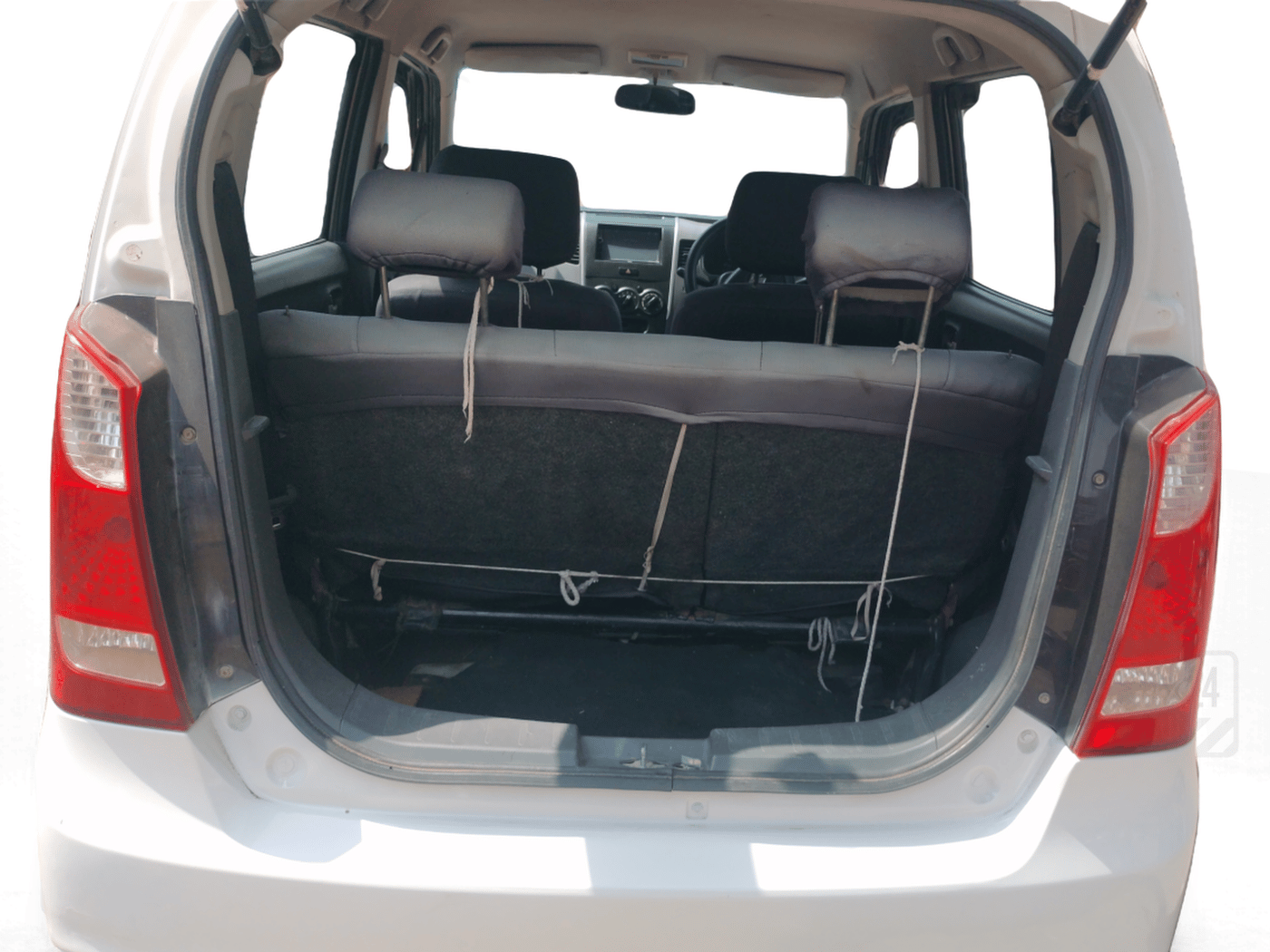 2010 Maruti Wagon R 1.0 LXI, Petrol, Manual, 62,800 km, Boot Inside