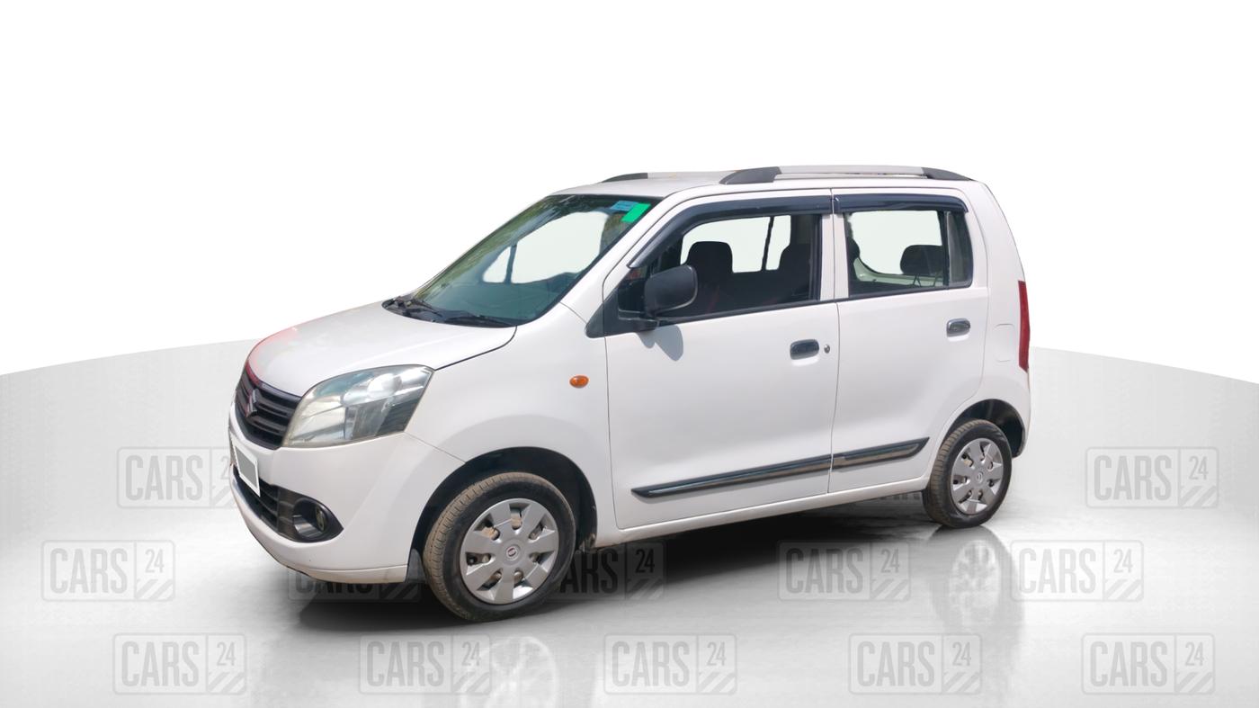 2010 Maruti Wagon R 1.0 LXI, Petrol, Manual, 62,800 km, Left Front Diagonal