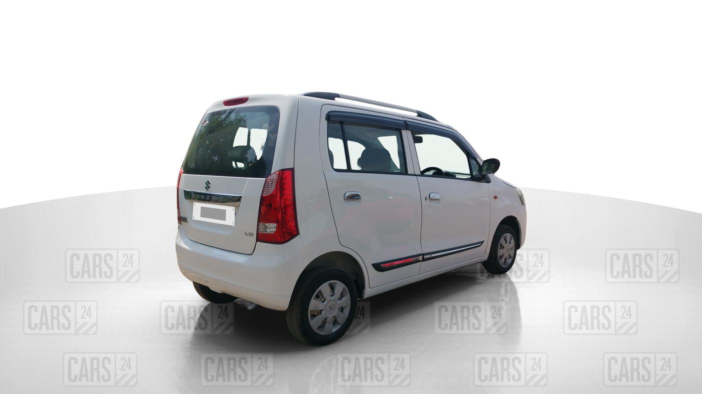 2010 Maruti Wagon R 1.0 LXI, Petrol, Manual, 62,800 km, Right Back Diagonal