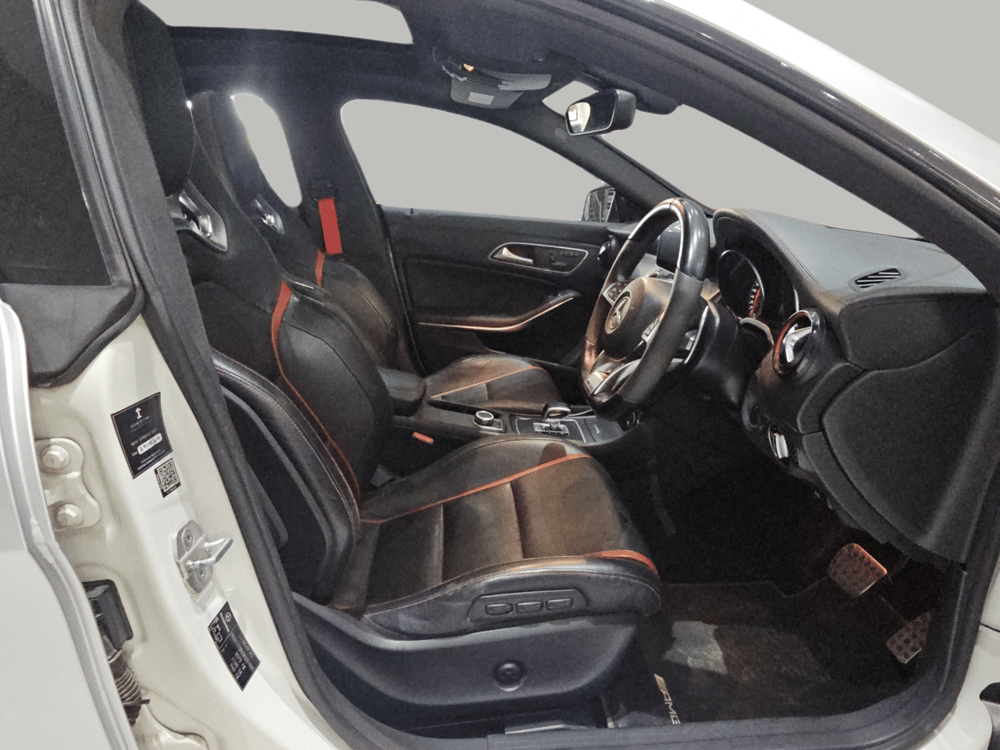 2015 Mercedes Benz CLA Class 45 AMG, Petrol, Automatic, 37,683 km, Right Side Front Door Cabin