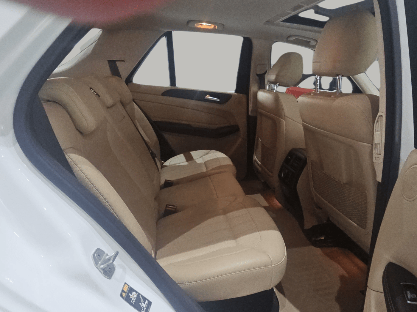 2016 Mercedes Benz GLE 350 D4 MATIC, Diesel, Automatic, 46,326 km, Right Side Rear Door Cabin
