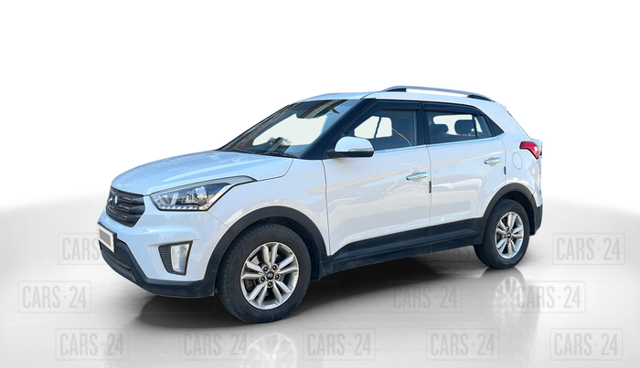 2015 Hyundai Creta SX PLUS AT 1.6 DIESEL, Diesel, Automatic, 79,420 km, Left Front Diagonal