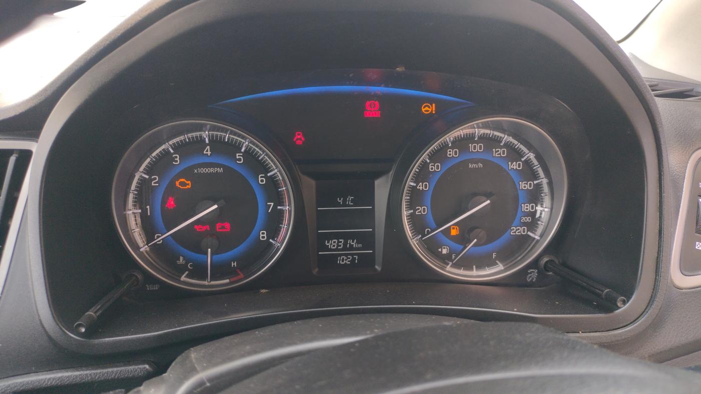 2021 Maruti Baleno DELTA PETROL 1.2, Petrol, Manual, 48,311 km, Odometer Image