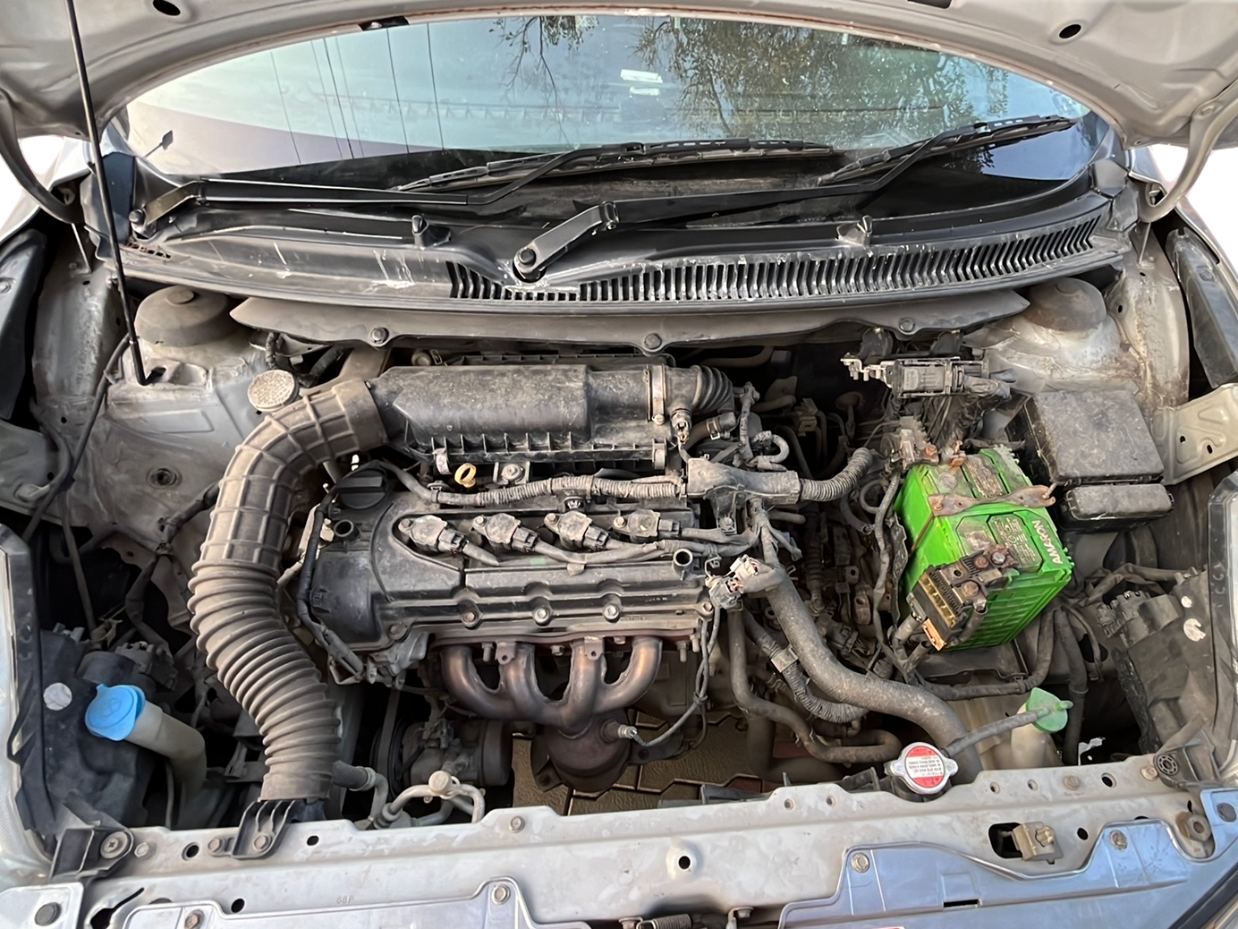 2016 Maruti Baleno ZETA CVT PETROL 1.2, Petrol, Automatic, 33,344 km, Open Bonnet