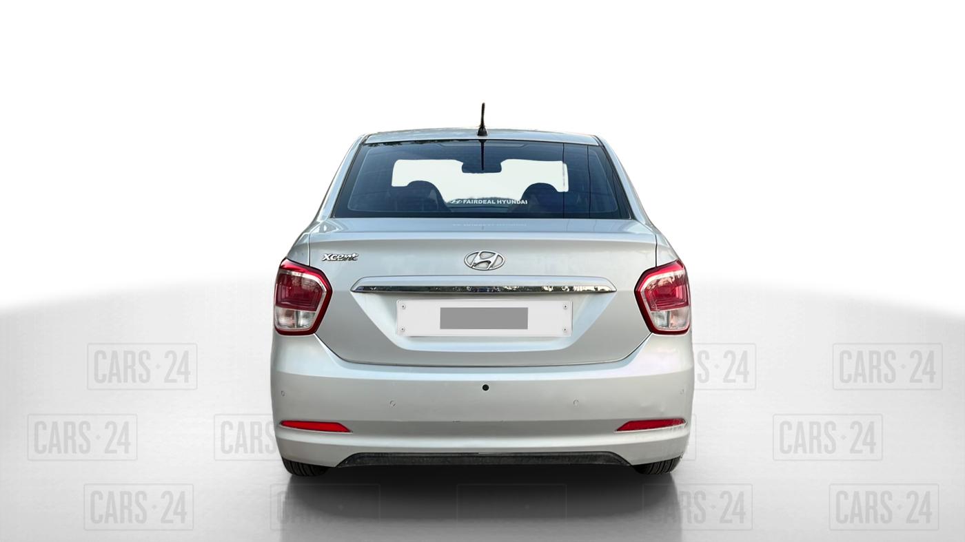 2014 Hyundai Xcent S (O) 1.2, Petrol, Manual, 62,000 km, Back/Rear