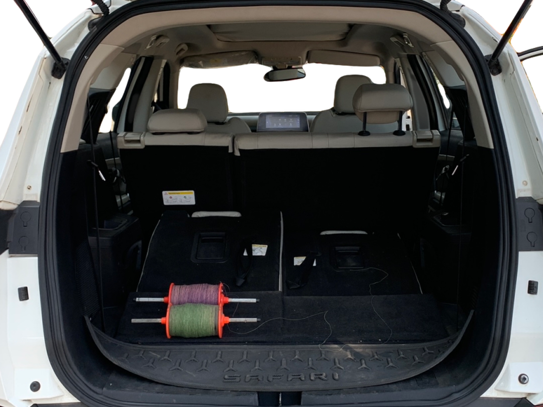 2021 Tata Safari XZ PLUS, Diesel, Manual, 91,076 km, Boot Inside