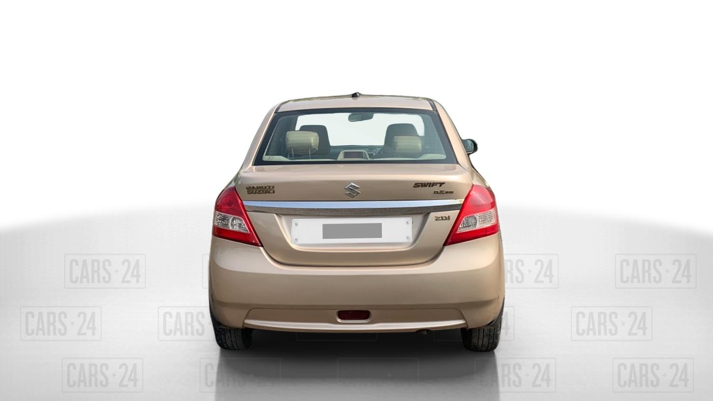 2013 Maruti Swift Dzire ZDI, Diesel, Manual, 1,22,102 km, Back/Rear