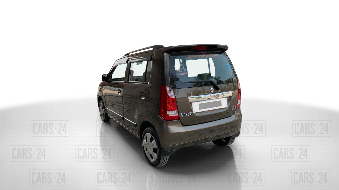 2018 Maruti Wagon R 1.0 VXI AMT, Petrol, Automatic, 29,603 km, Left Back Diagonal