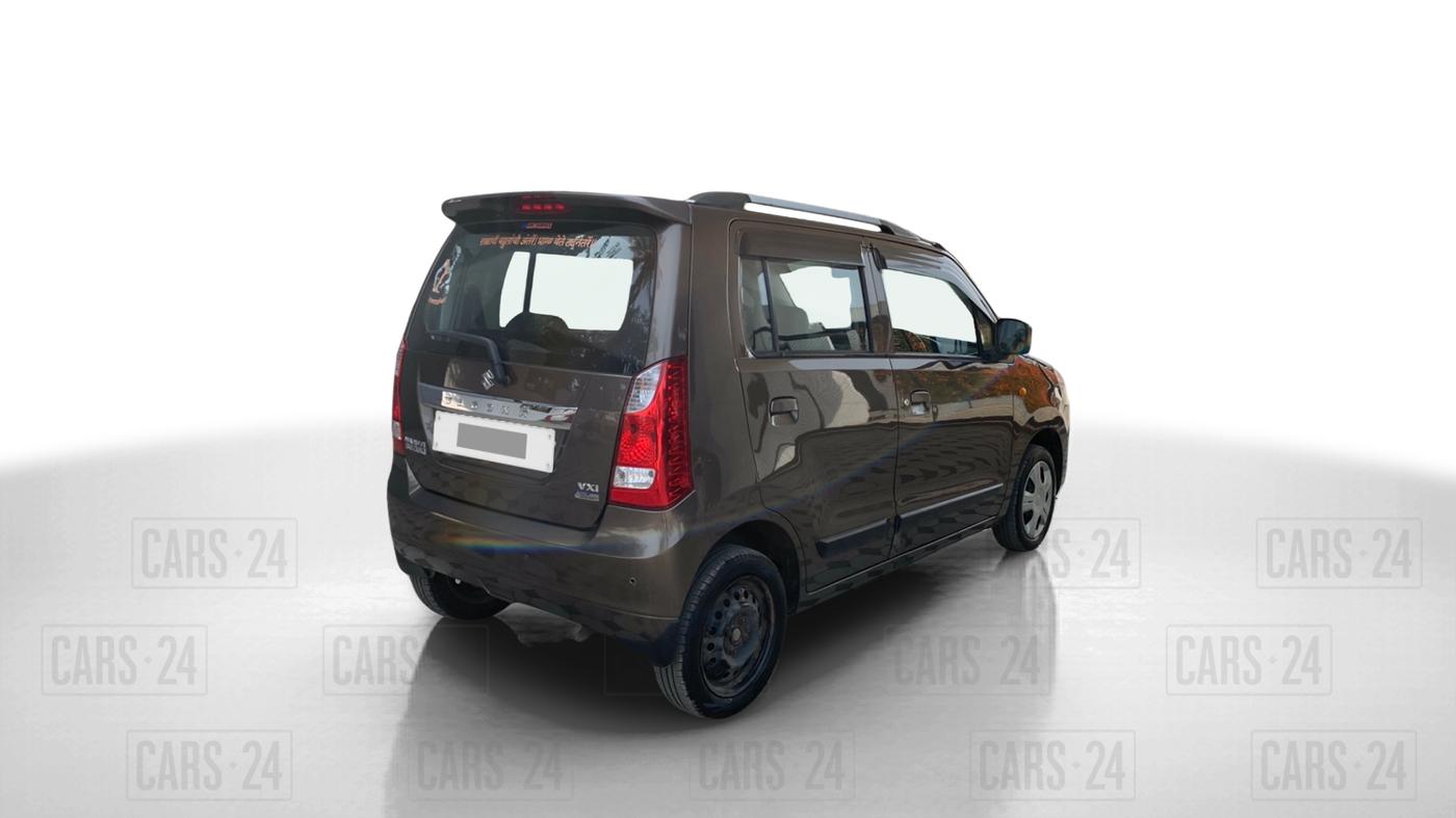 2018 Maruti Wagon R 1.0 VXI AMT, Petrol, Automatic, 29,603 km, Right Back Diagonal