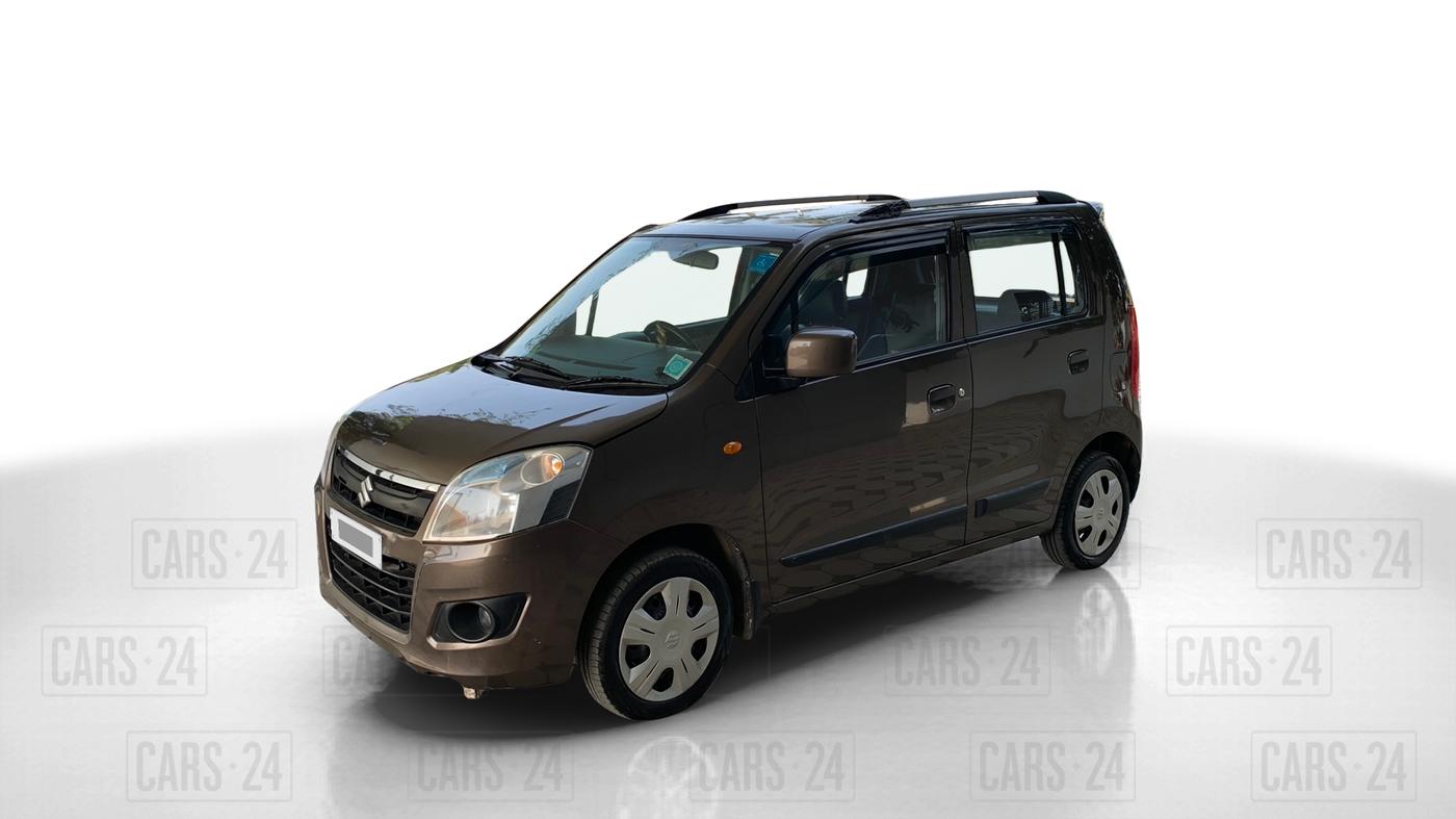 2018 Maruti Wagon R 1.0 VXI AMT, Petrol, Automatic, 29,603 km, Left Front Diagonal