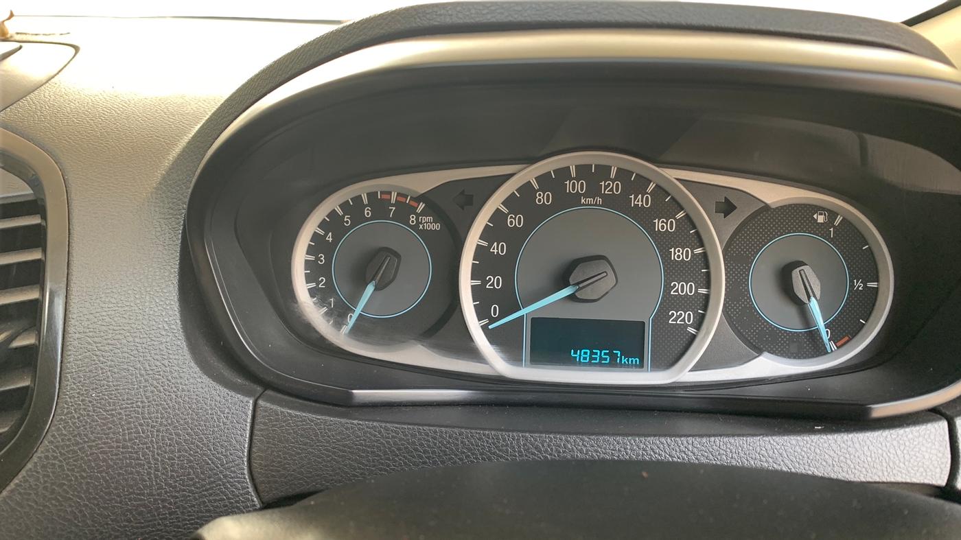 2016 Ford Figo Aspire TITANIUM 1.2 PETROL, Petrol, Manual, 48,357 km, Odometer Image
