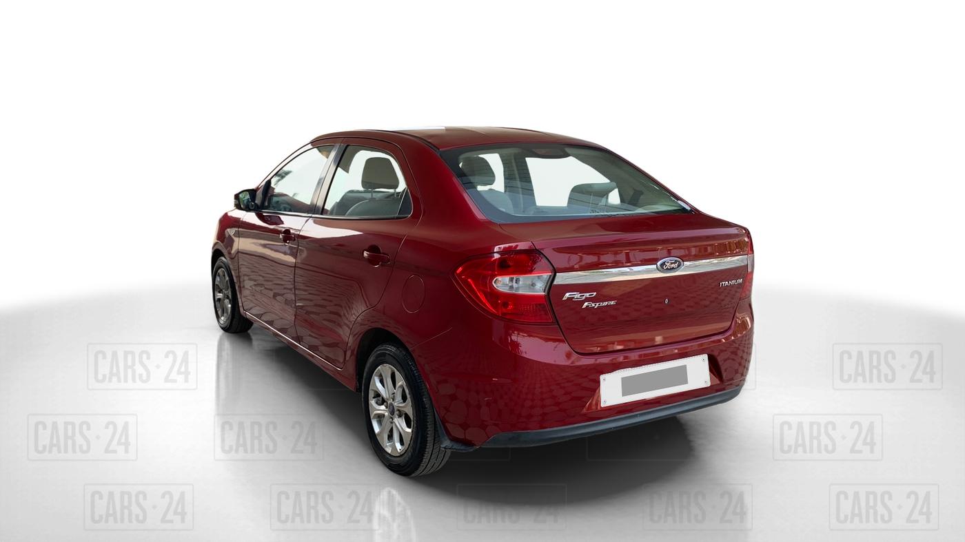 2016 Ford Figo Aspire TITANIUM 1.2 PETROL, Petrol, Manual, 48,357 km, Left Back Diagonal