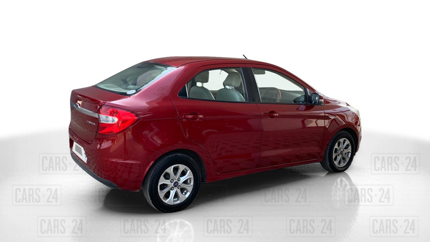 2016 Ford Figo Aspire TITANIUM 1.2 PETROL, Petrol, Manual, 48,357 km, Right Back Diagonal