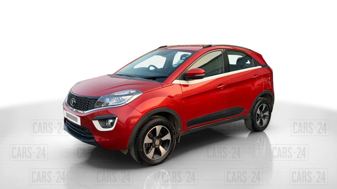 2017 Tata NEXON XZ PLUS DIESEL, Diesel, Manual, 55,082 km, Left Front Diagonal