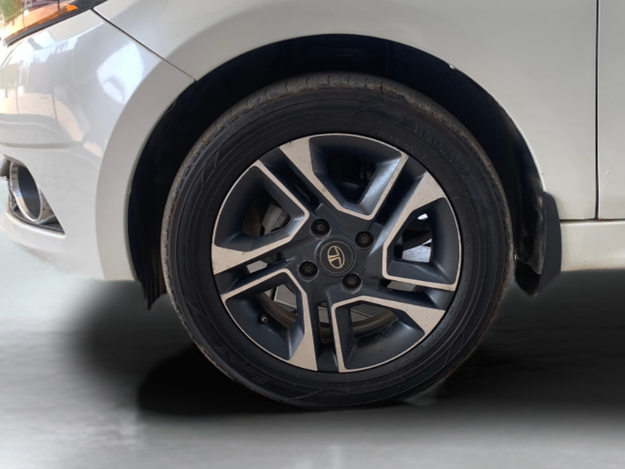 2018 Tata TIGOR XZ PLUS PETROL, Petrol, Manual, 88,409 km, Left Front Wheel