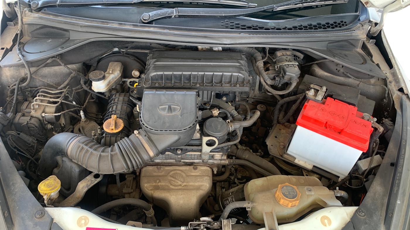 2018 Tata TIGOR XZ PLUS PETROL, Petrol, Manual, 88,409 km, Open Bonnet