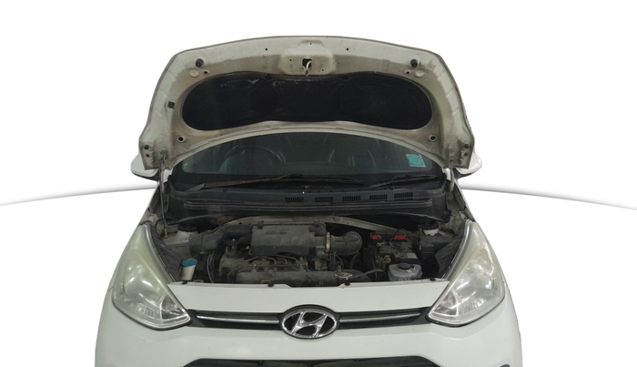 2015 Hyundai Grand i10 SPORTZ 1.1 CRDI, Diesel, Manual, 1,29,130 km, Open Bonnet