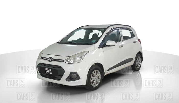 2015 Hyundai Grand i10 SPORTZ 1.1 CRDI, Diesel, Manual, 1,29,130 km, Left Front Diagonal