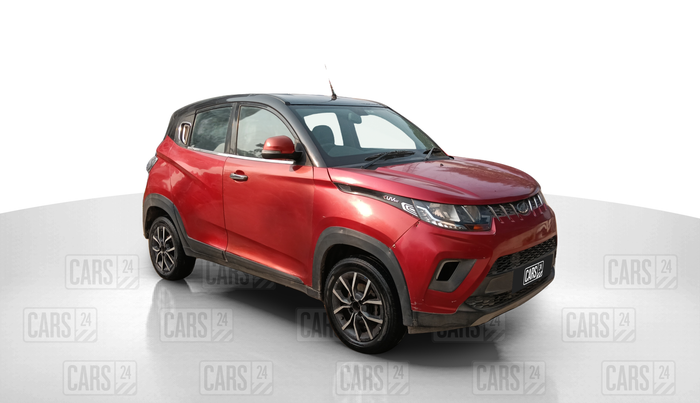 2018 Mahindra Kuv100 K8 6 STR, Petrol, Manual, 44,360 km, Right Front Diagonal