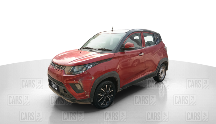 2018 Mahindra Kuv100 K8 6 STR, Petrol, Manual, 44,360 km, Left Front Diagonal