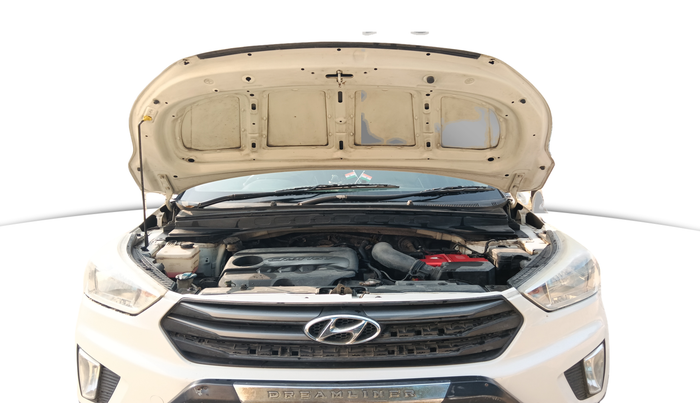 2018 Hyundai Creta S 1.4 DIESEL, Diesel, Manual, 77,164 km, Open Bonnet