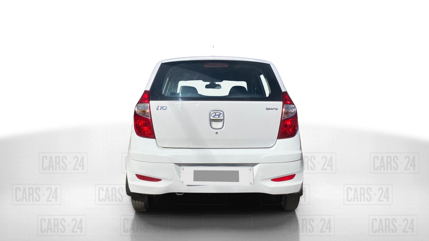 2014 Hyundai i10 SPORTZ 1.1, Petrol, Manual, 47,000 km, Back/Rear