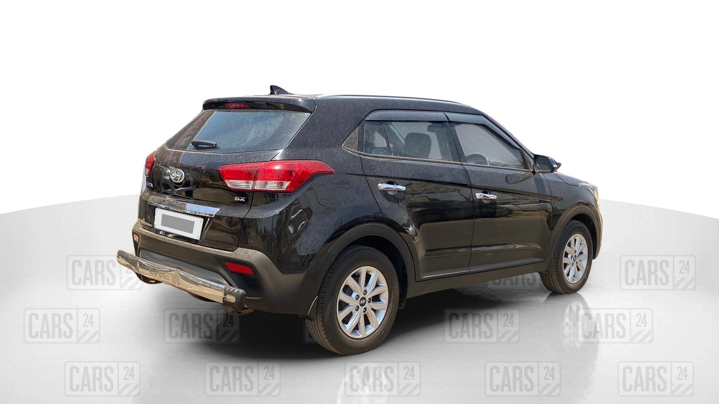 2018 Hyundai Creta SX (O) 1.6 PETROL, Petrol, Manual, 65,089 km, Right Back Diagonal