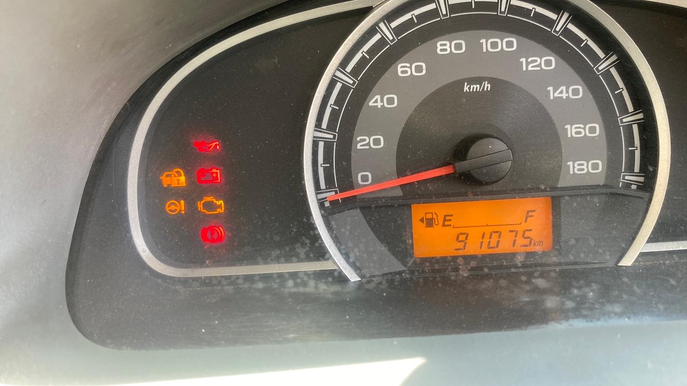 2016 Maruti Alto 800 VXI, Petrol, Manual, 91,075 km, Odometer Image