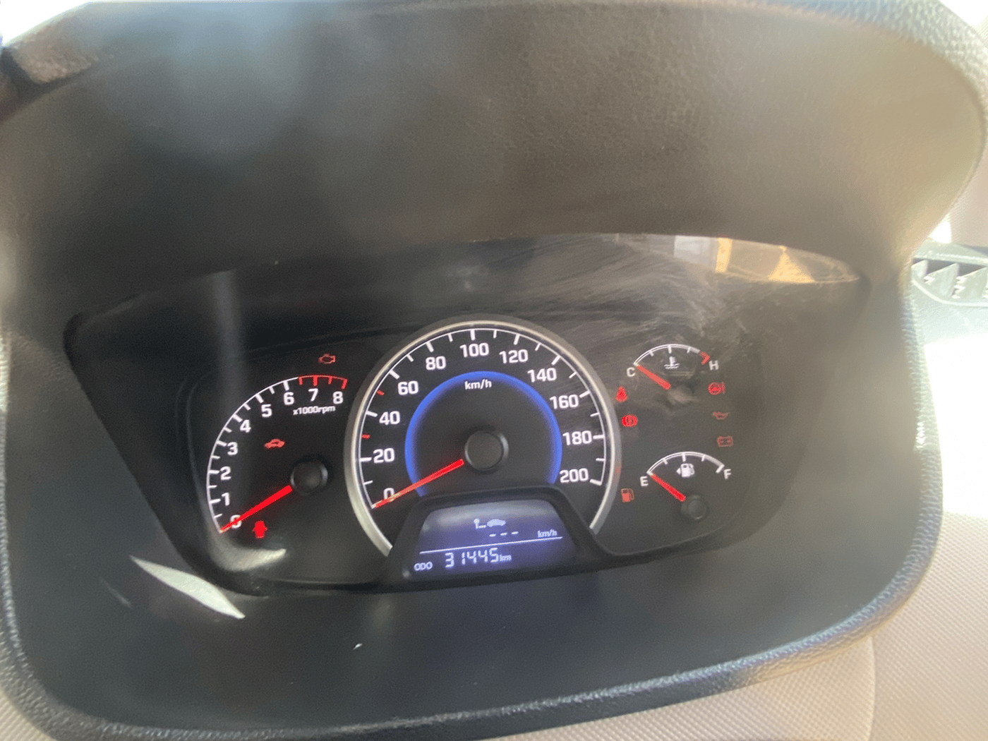 2016 Hyundai Grand i10 SPORTZ 1.2 KAPPA VTVT, Petrol, Manual, 31,445 km, Odometer Image