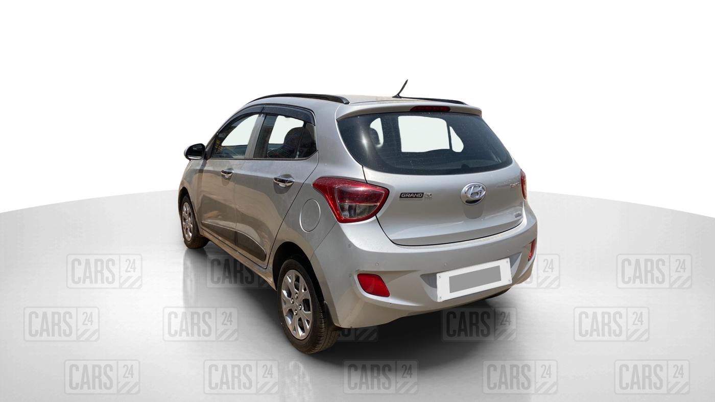 2016 Hyundai Grand i10 SPORTZ 1.2 KAPPA VTVT, Petrol, Manual, 31,445 km, Left Back Diagonal