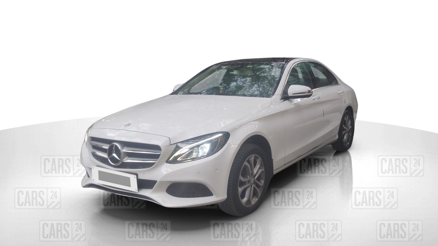 2016 Mercedes Benz C Class C 200 AVANTGARDE, Petrol, Automatic, 69,958 km, Left Front Diagonal