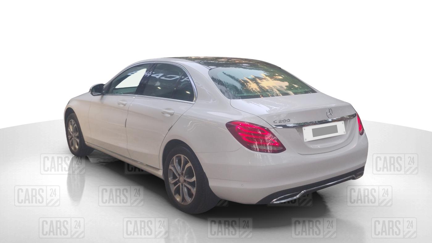2016 Mercedes Benz C Class C 200 AVANTGARDE, Petrol, Automatic, 69,958 km, Left Back Diagonal