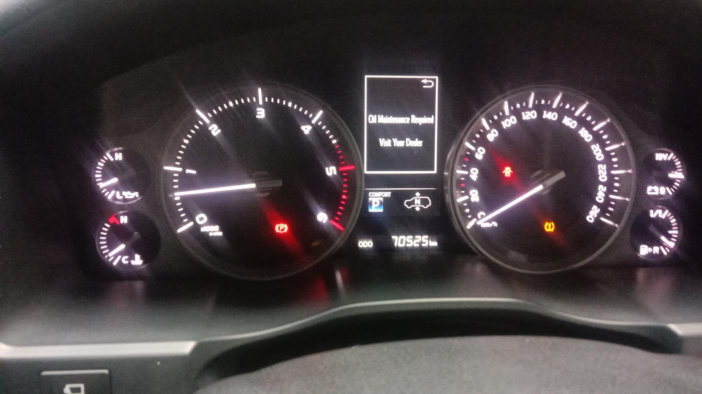 2017 Toyota Land Cruiser VX LC 200, Diesel, Automatic, 70,525 km, Odometer Image