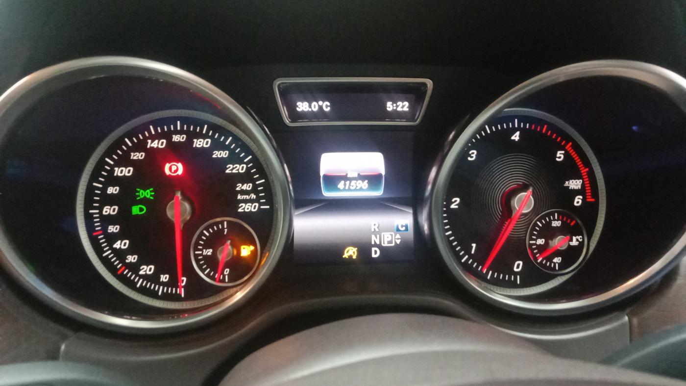 2018 Mercedes Benz GLS 350D, Diesel, Automatic, 41,596 km, Odometer Image