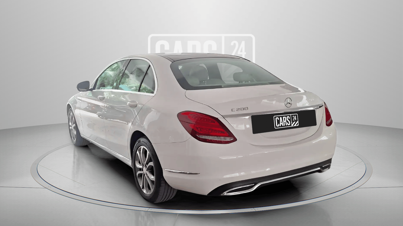 2015 Mercedes Benz C Class C 200 AVANTGARDE, Petrol, Automatic, 85,245 km, Left Back Diagonal