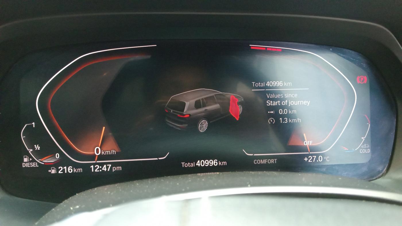 2020 BMW X7 XDRIVE 30D DPE SIGNATURE, Diesel, Automatic, 40,996 km, Odometer Image