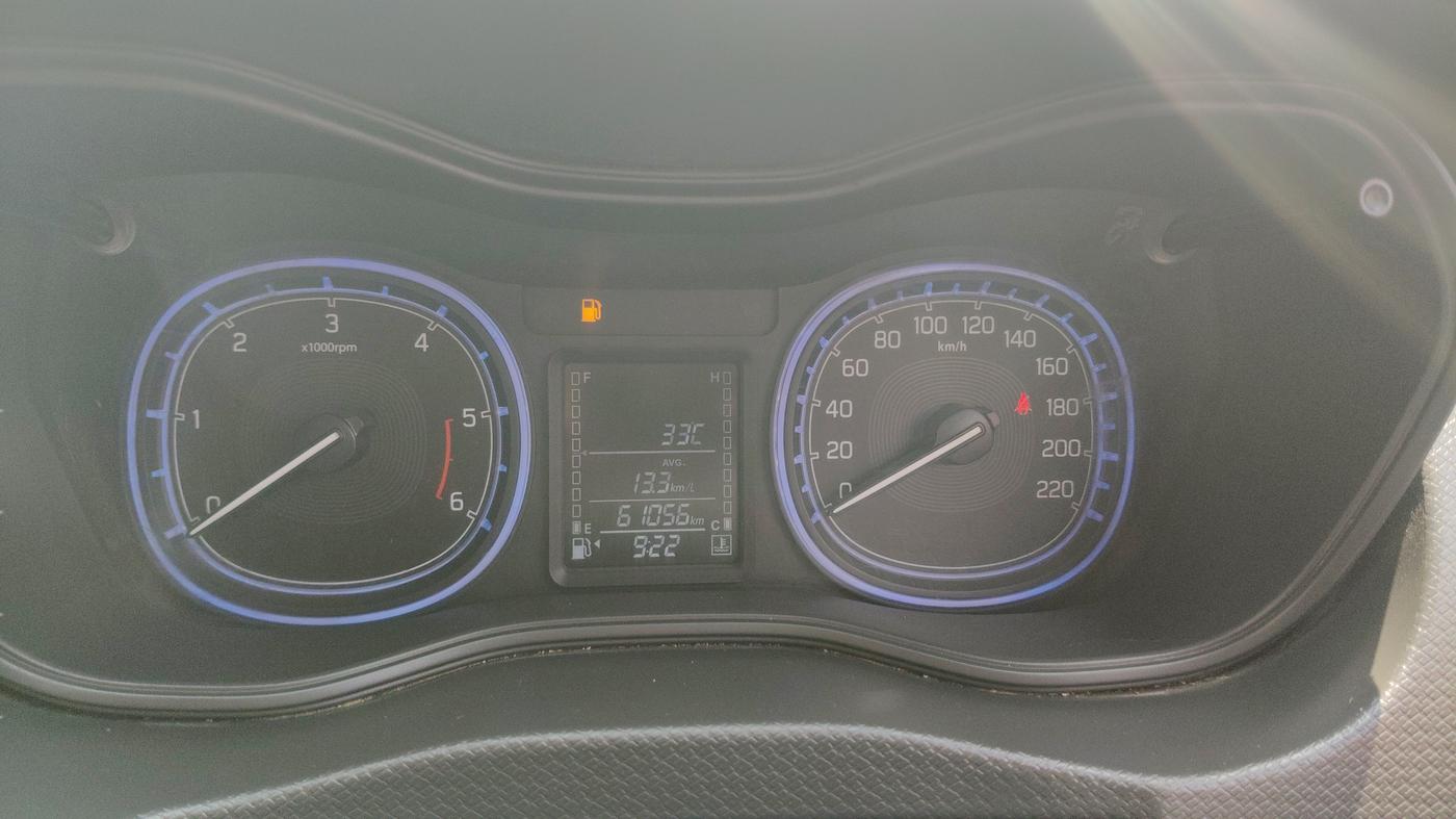 2017 Maruti Vitara Brezza ZDI, Diesel, Manual, 61,056 km, Odometer Image