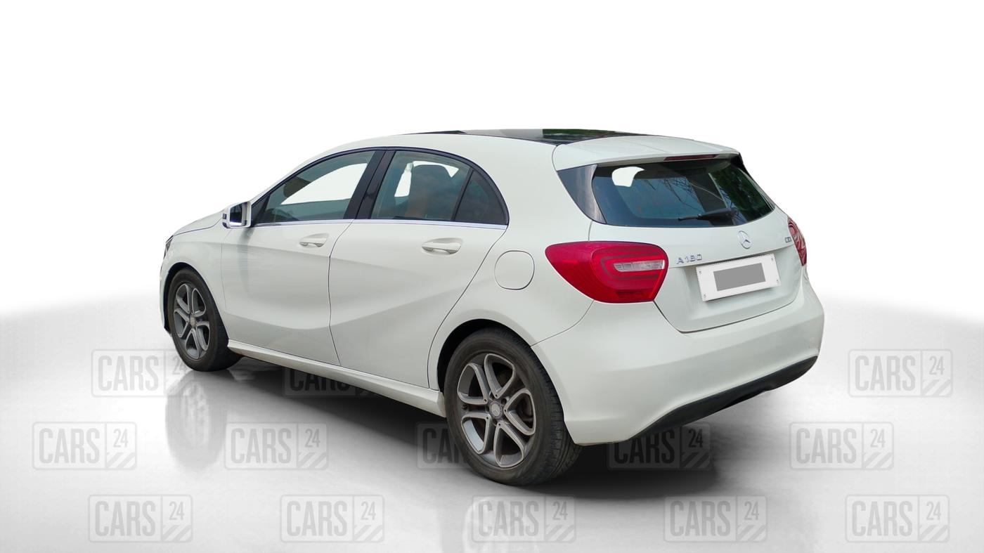 2011 Mercedes Benz A Class A180 CDI STYLE, Diesel, Automatic, 1,36,525 km, Left Back Diagonal