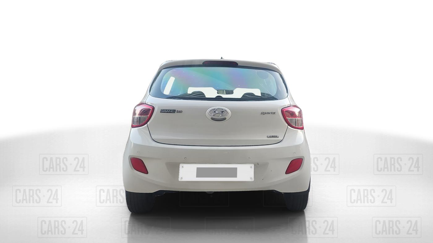 2013 Hyundai Grand i10 SPORTZ 1.1 CRDI, Diesel, Manual, 77,586 km, Back/Rear
