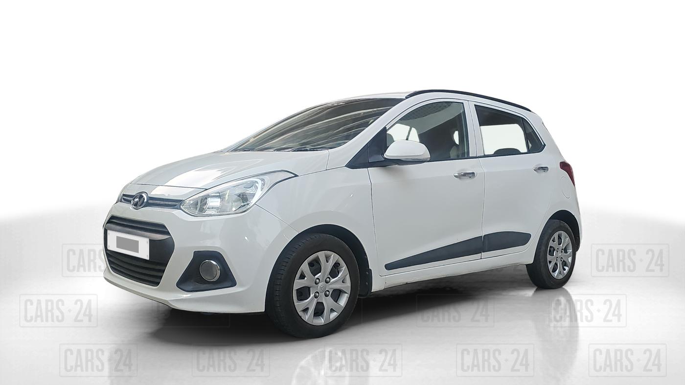 2013 Hyundai Grand i10 SPORTZ 1.1 CRDI, Diesel, Manual, 77,586 km, Left Front Diagonal