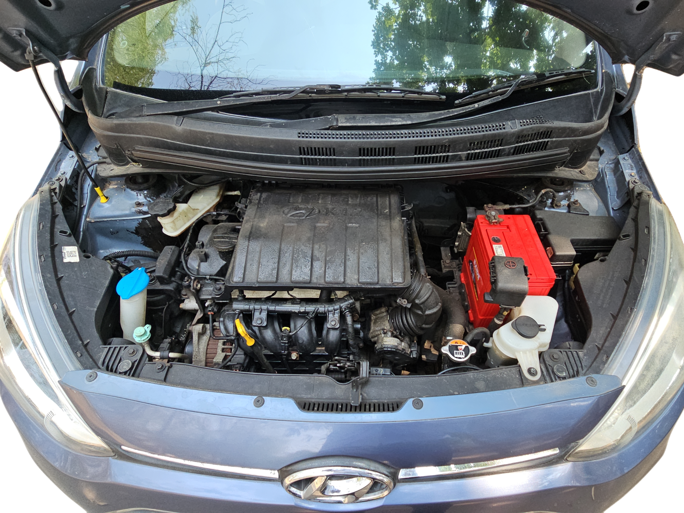 2014 Hyundai Xcent S 1.2, Petrol, Manual, 34,847 km, Open Bonnet