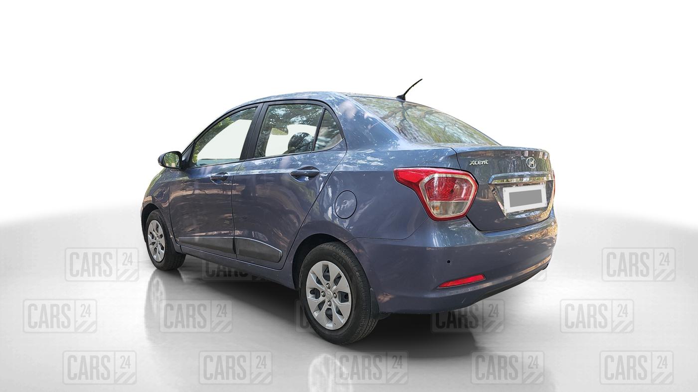 2014 Hyundai Xcent S 1.2, Petrol, Manual, 34,847 km, Left Back Diagonal