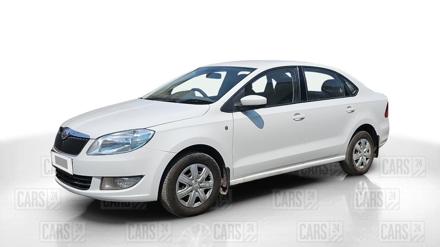 2013 Skoda Rapid AMBITION 1.6 TDI CR MT, Diesel, Manual, 63,229 km, Left Front Diagonal