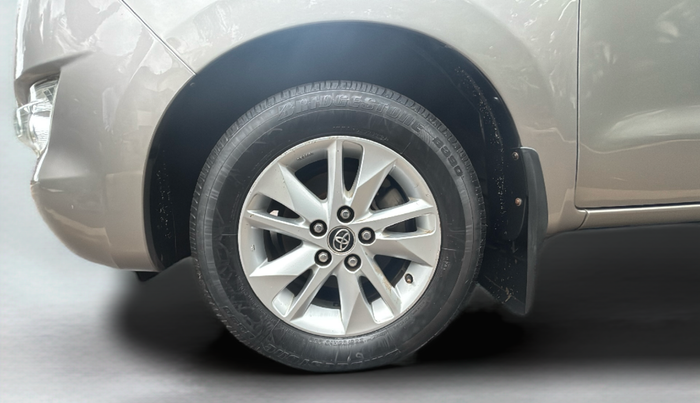 2017 Toyota Innova Crysta 2.4 VX 7 STR, Diesel, Manual, 1,31,000 km, Left Front Wheel
