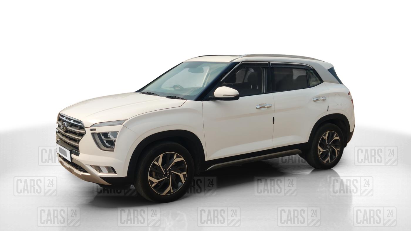 2021 Hyundai Creta SX (O) 1.5 DIESEL, Diesel, Manual, 85,252 km, Left Front Diagonal