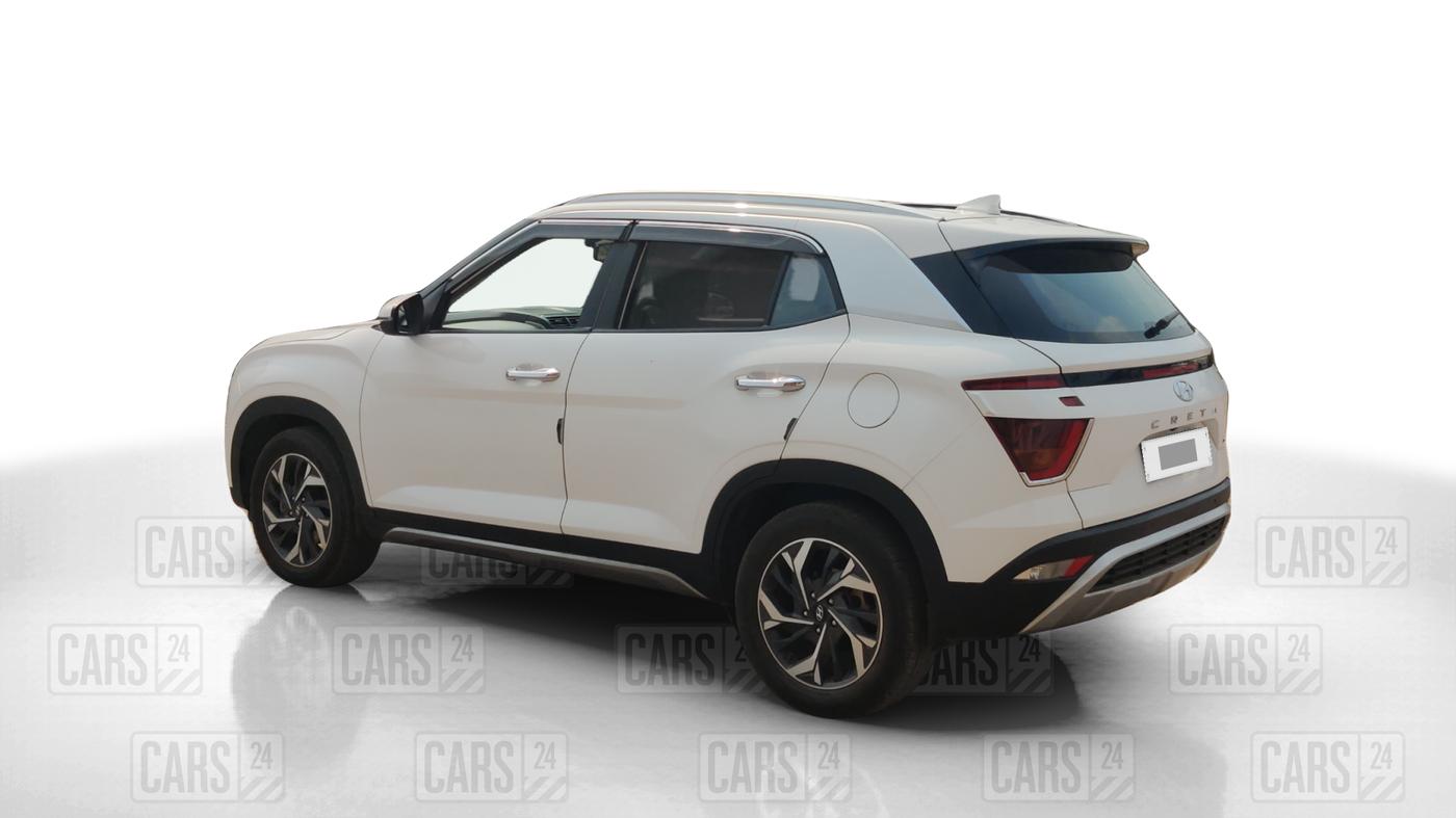 2021 Hyundai Creta SX (O) 1.5 DIESEL, Diesel, Manual, 85,252 km, Left Back Diagonal