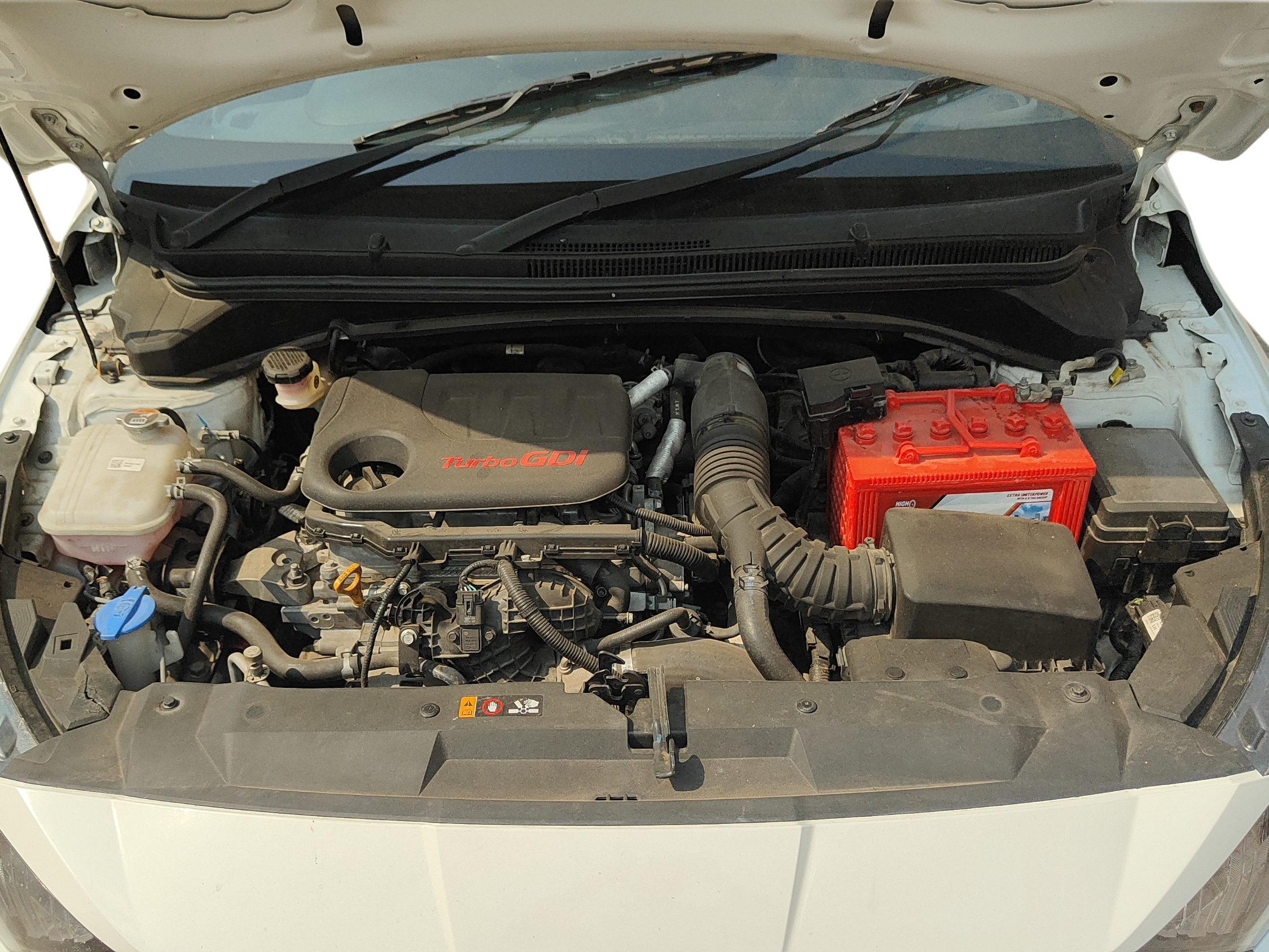2023 Hyundai NEW I20 N LINE N8 1.0 TURBO GDI DCT, Petrol, Automatic, 19,544 km, Open Bonnet