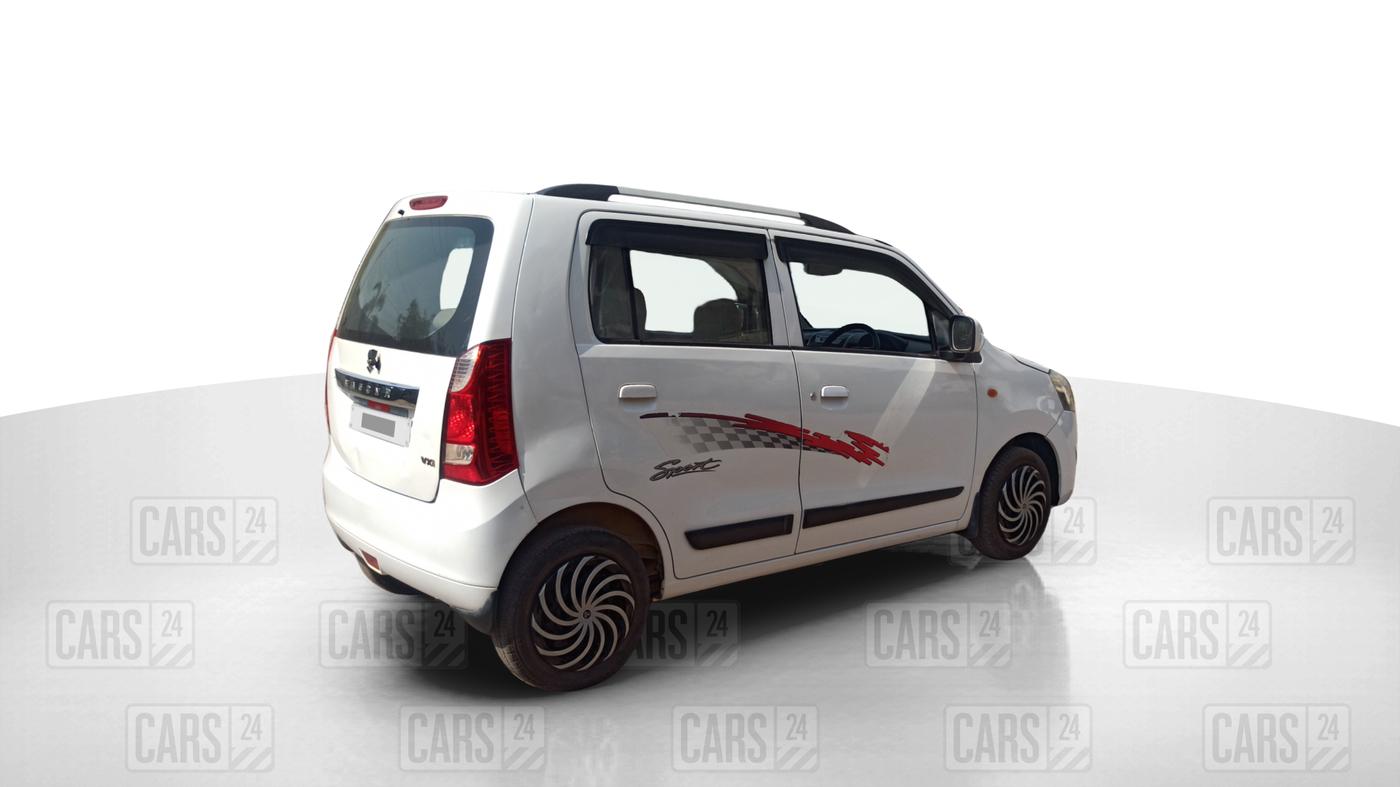 2016 Maruti Wagon R 1.0 VXI, Petrol, Manual, 92,738 km, Right Back Diagonal