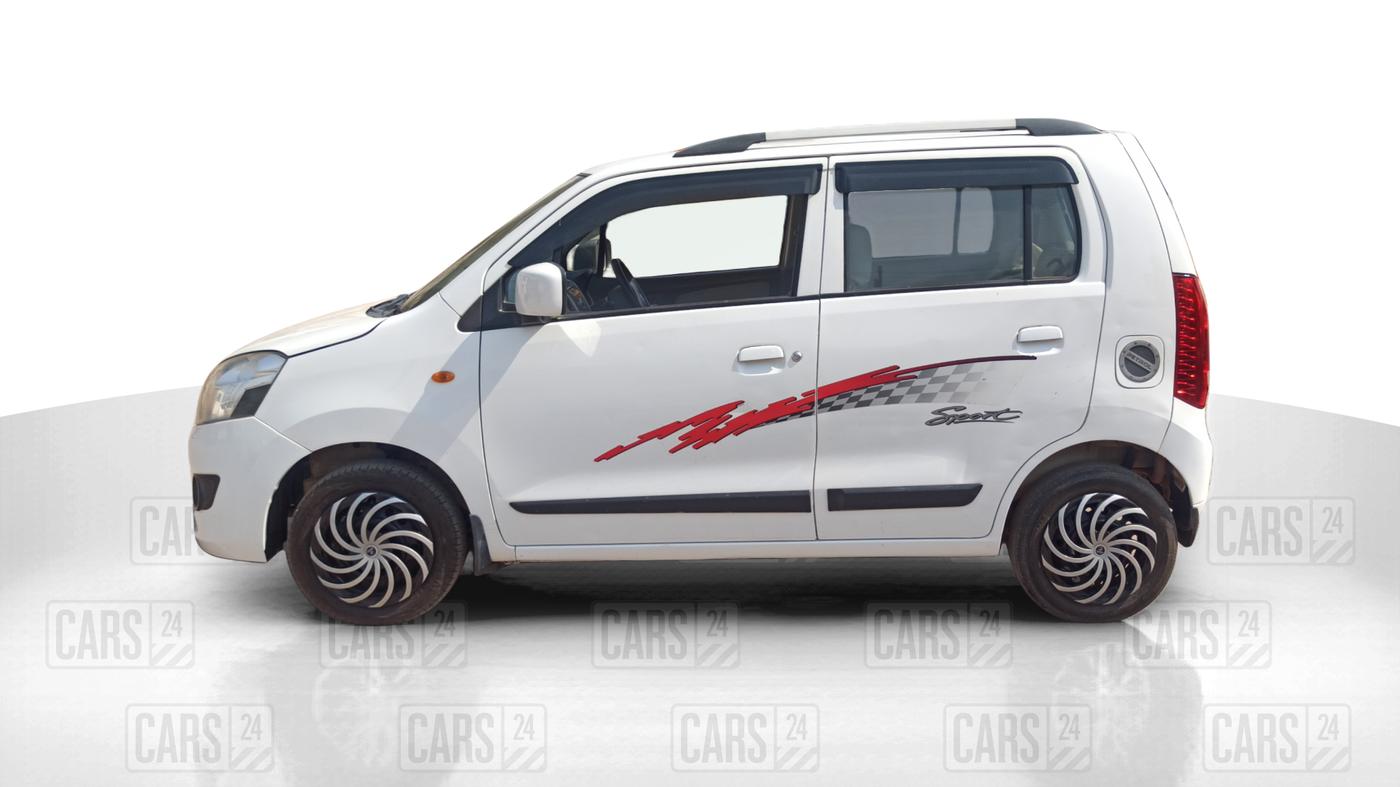 2016 Maruti Wagon R 1.0 VXI, Petrol, Manual, 92,738 km, Left Side